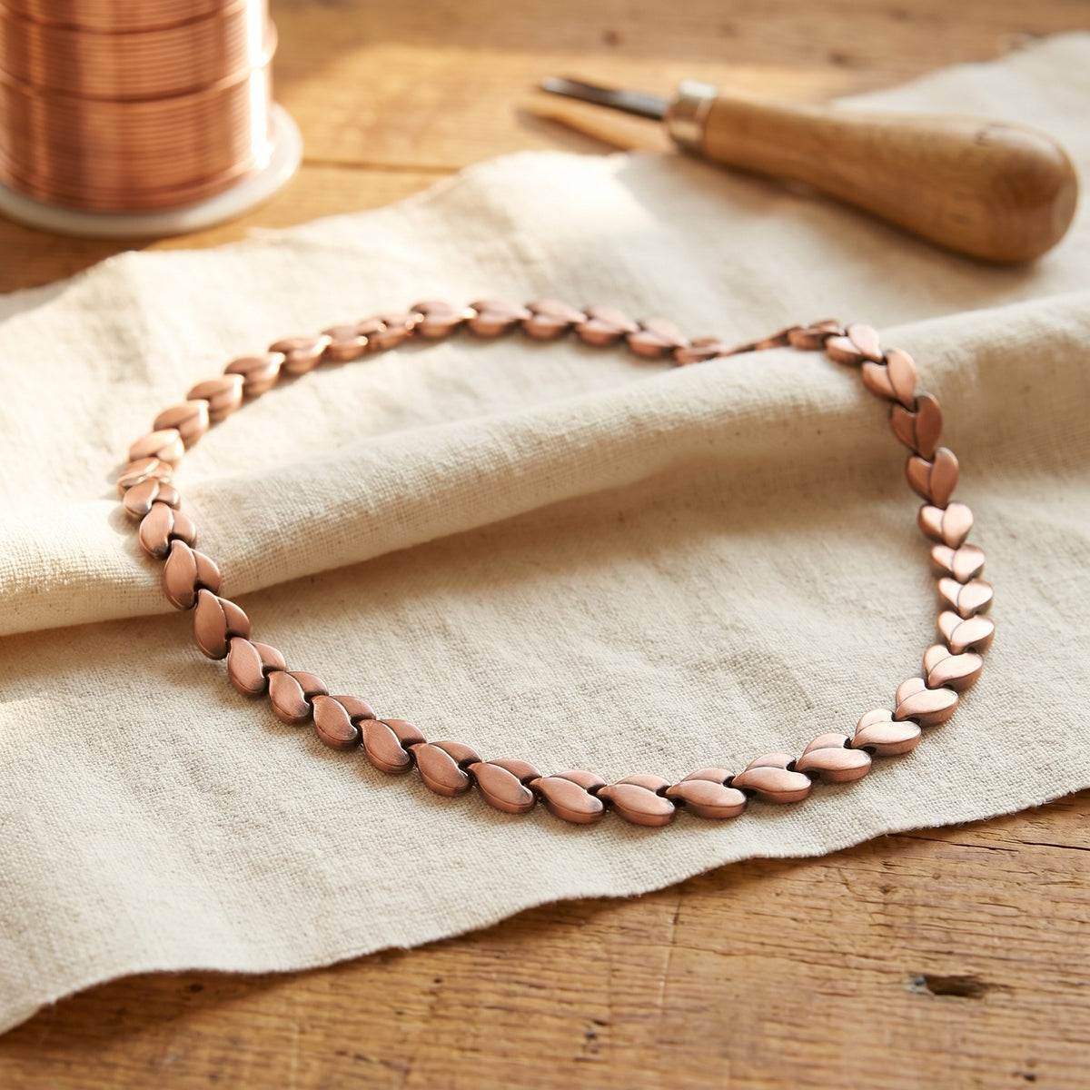 Nora's Briar Copper Necklace
