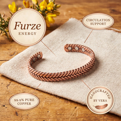Nora's Furze Copper Bracelet
