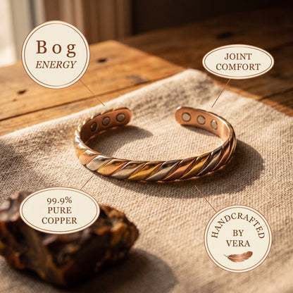 Nora's Bog Copper Bracelet