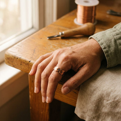 Nora's Bind Copper Ring
