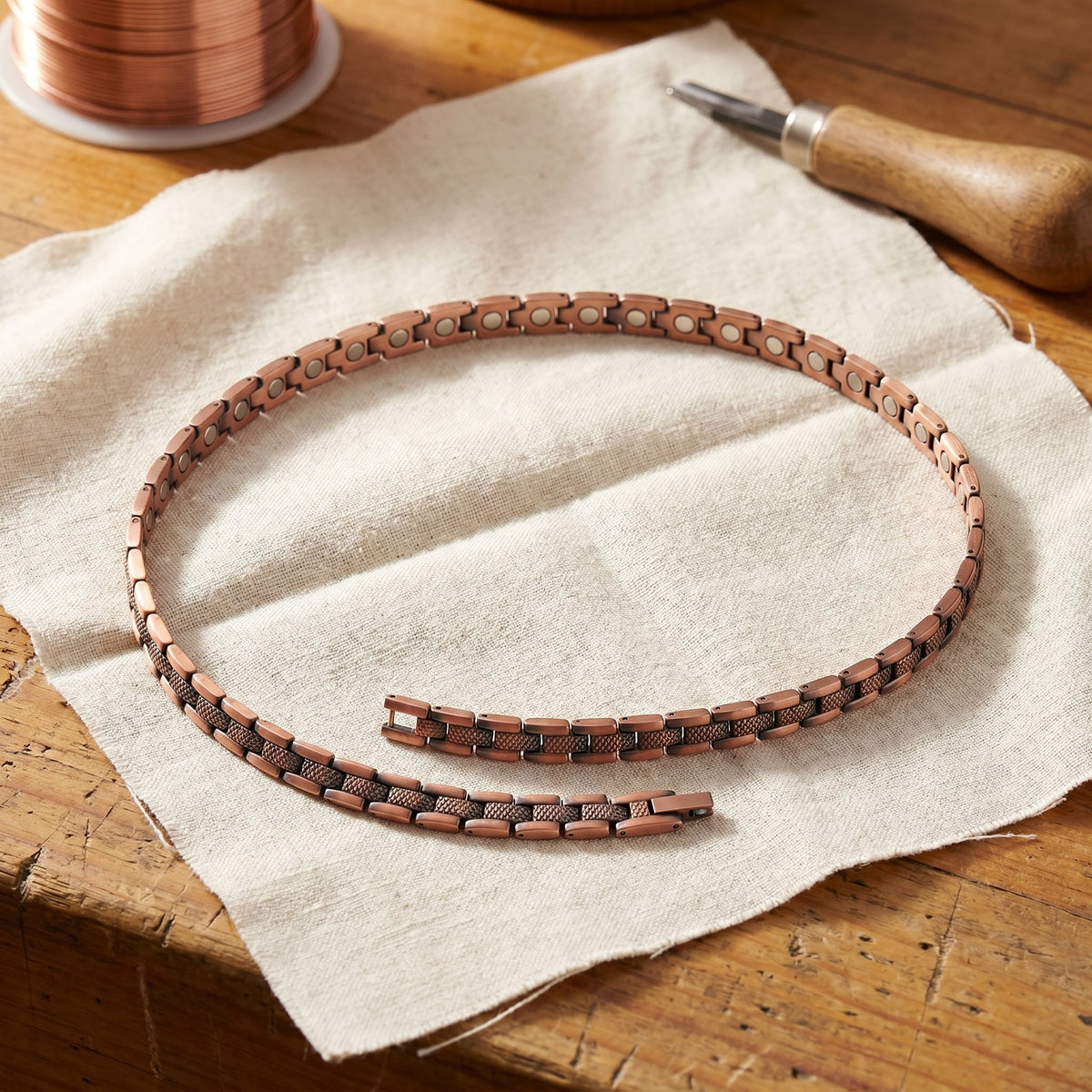 Nora's Haze Copper Necklace