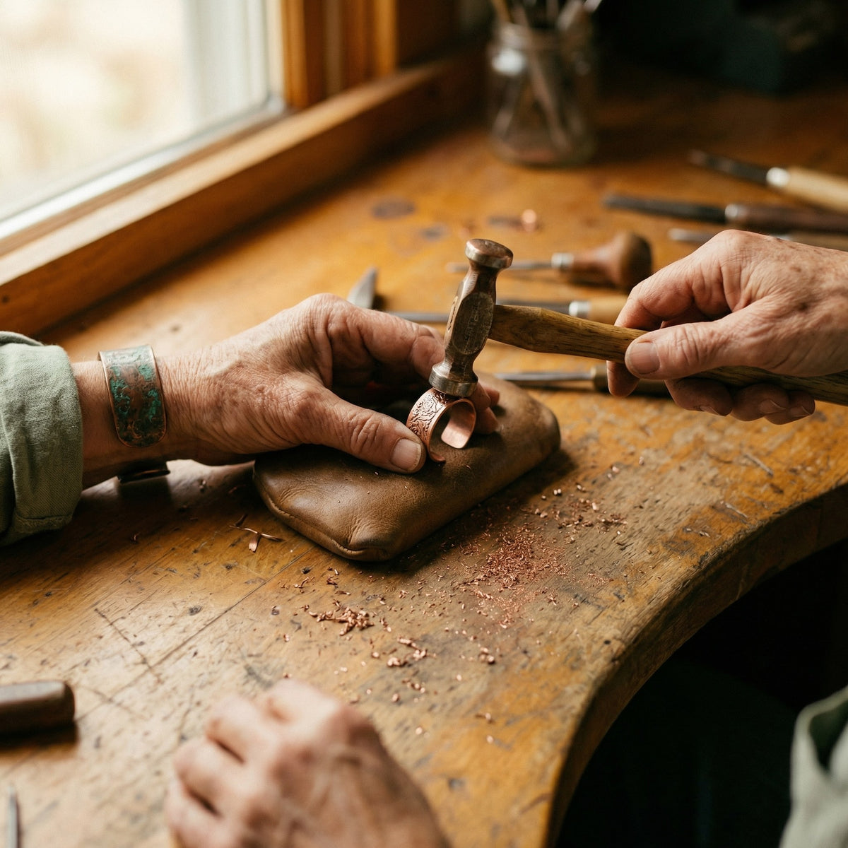 Nora's Bole Copper Ring