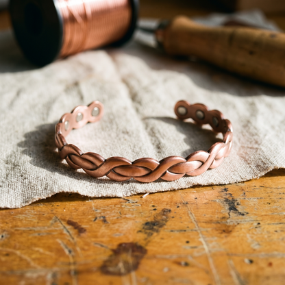 Nora's Loom Copper Bracelet