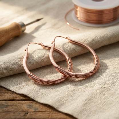 Nora's Creek Copper Earrings