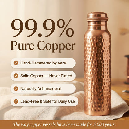 Nora's Pure Copper Water Bottle
