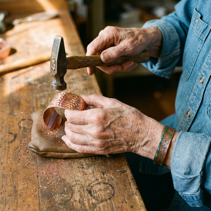 Nora's Forge Copper Bracelet