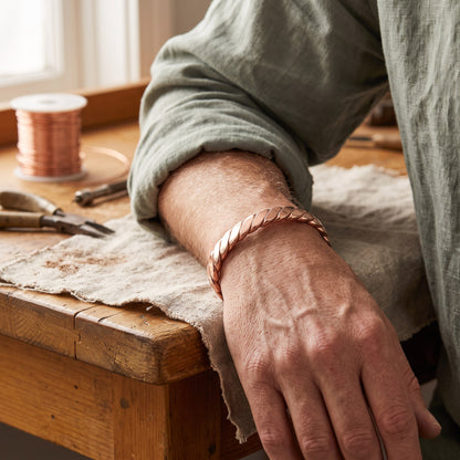 Nora's Bough Copper Bracelet
