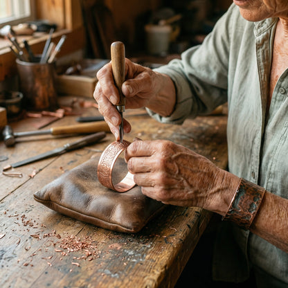 Nora's Drift Copper Bracelet