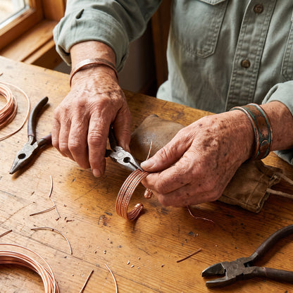 Nora's Swift Copper Bracelet