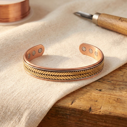 Nora's Harvest Copper Bracelet