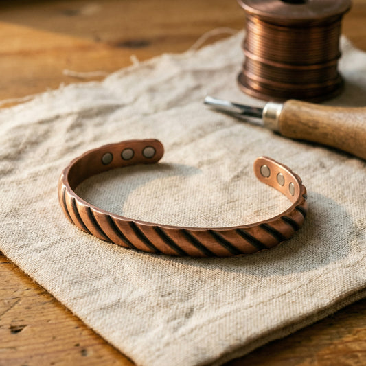 Nora's Thorn Copper Bracelet