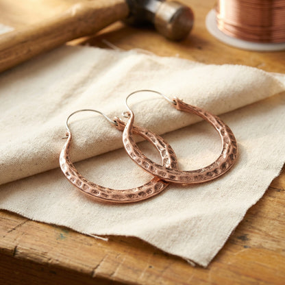 Nora's Ember Copper Earrings