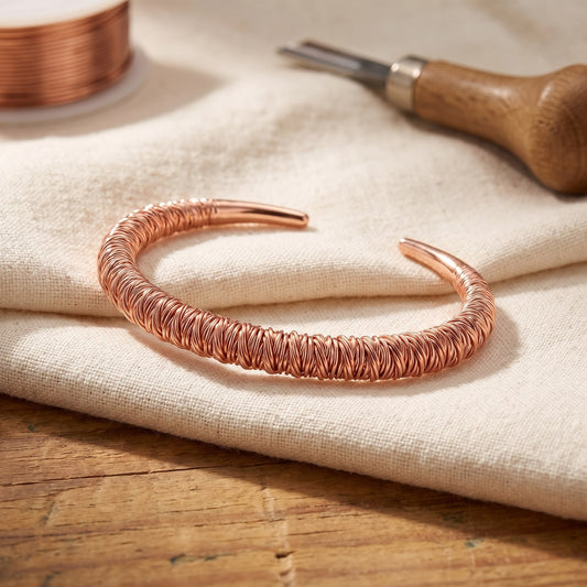 Nora's Fjord Copper Cuff