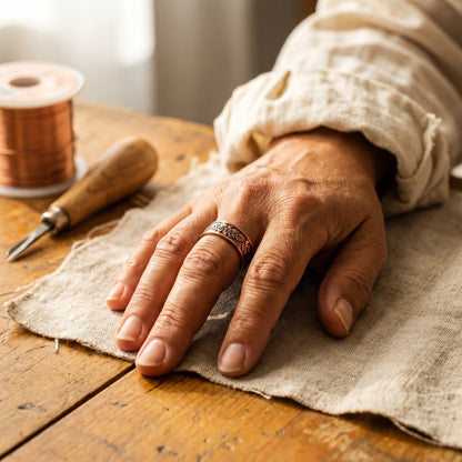 Nora's Clag Copper Ring