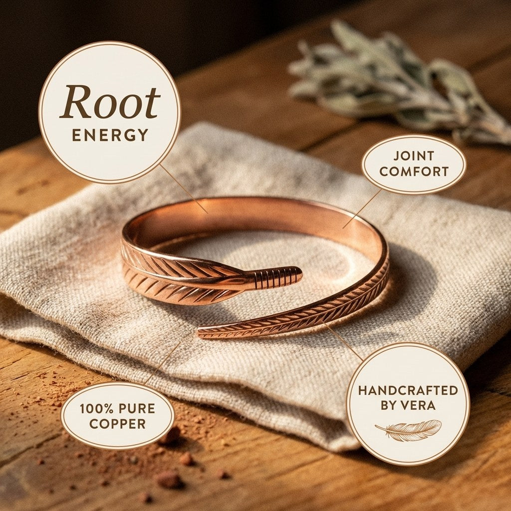 Nora's Root Copper Bracelet