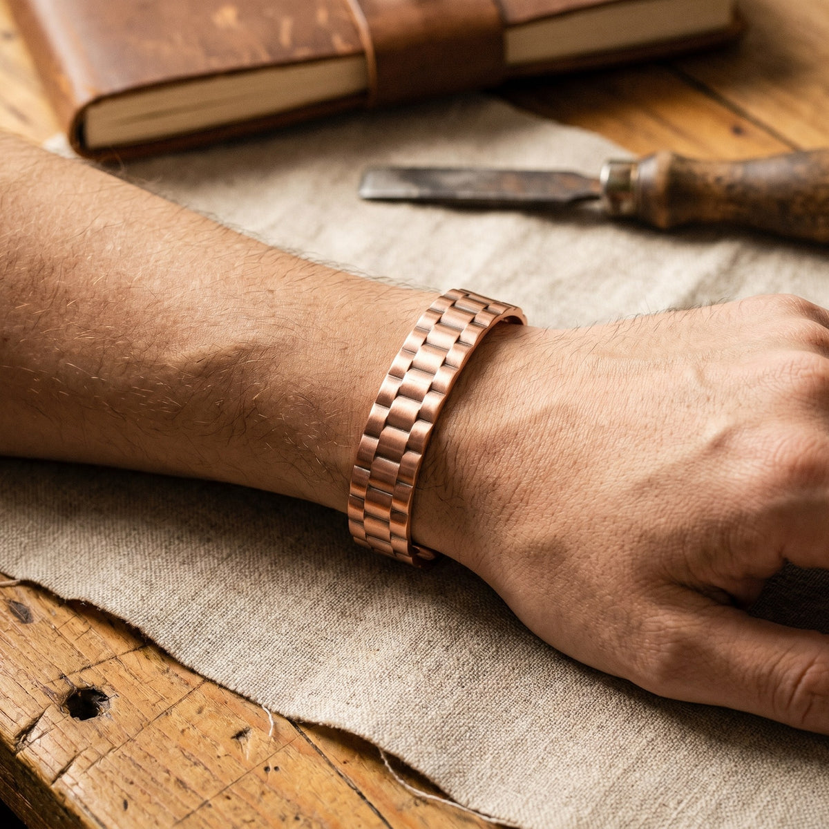 Nora's Ore Men's Copper Bracelet