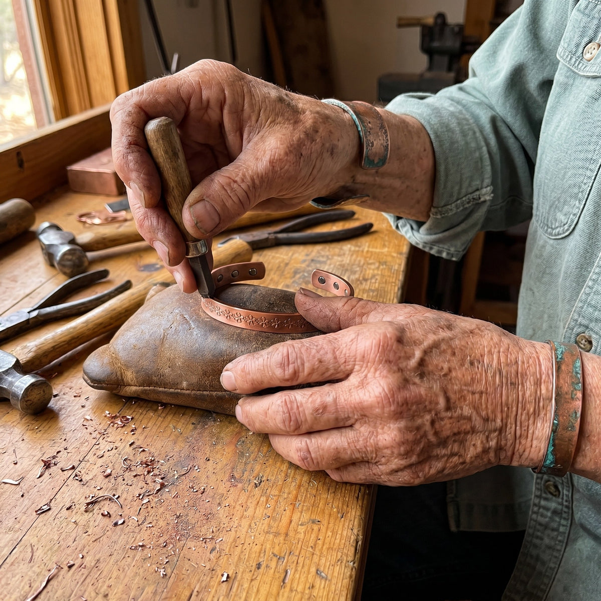 Nora's Loch Copper Bracelet
