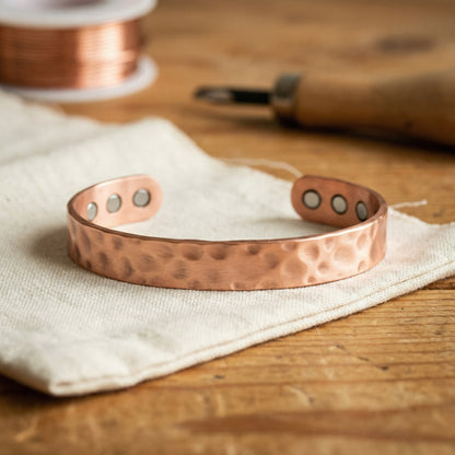 Nora's Lodestone Copper Bracelet