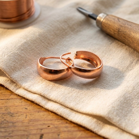 Nora's Dell Copper Earrings