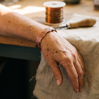 Nora's Sky Copper Bracelet