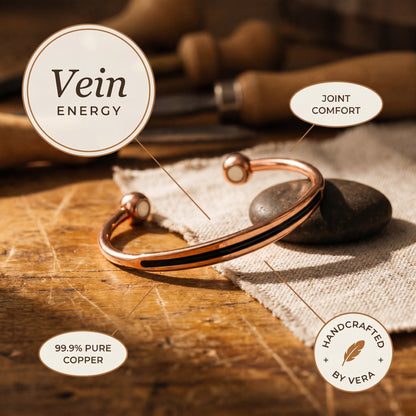 Nora's Vein Copper Bracelet