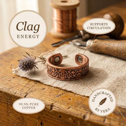Nora's Clag Copper Ring