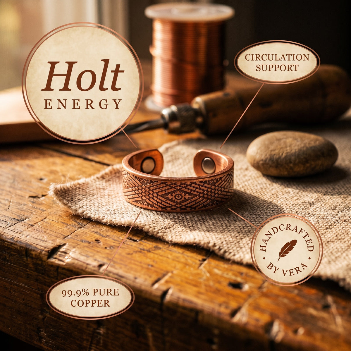 Nora's Holt Copper Ring