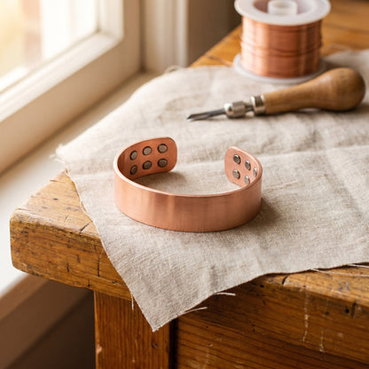 Nora's Anvil Copper Bracelet