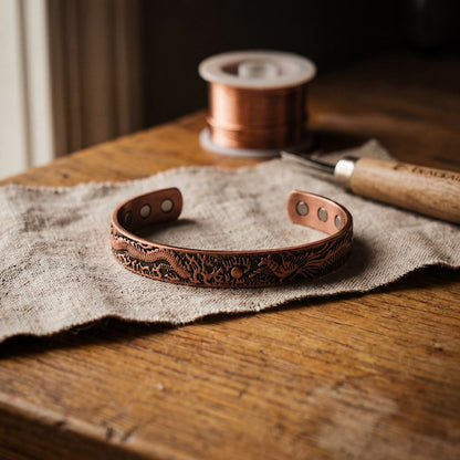 Nora's Loam Copper Bracelet