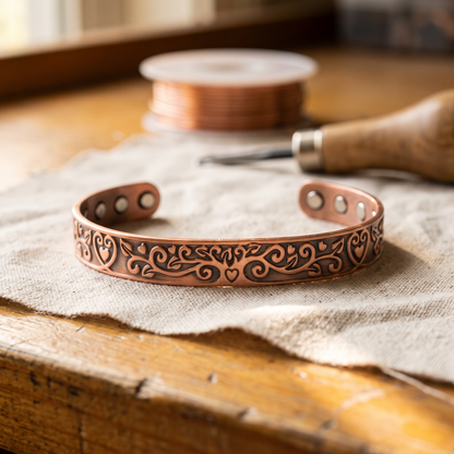 Nora's Tide Copper Bracelet