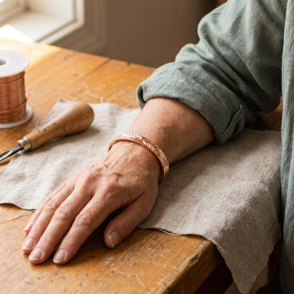 Nora's Lunar Copper Bracelet