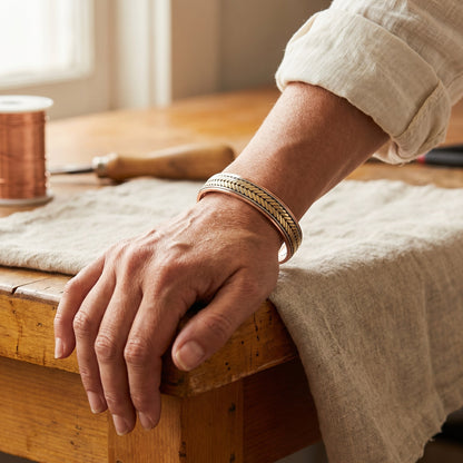 Nora's Harvest Copper Bracelet