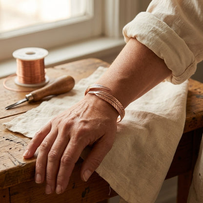 Nora's Root Copper Bracelet