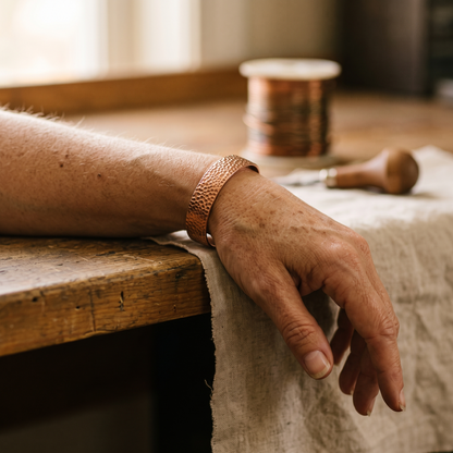 Nora's Moon Copper Bracelet